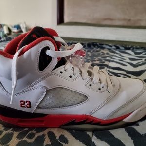 2 pair of Jordan's 5